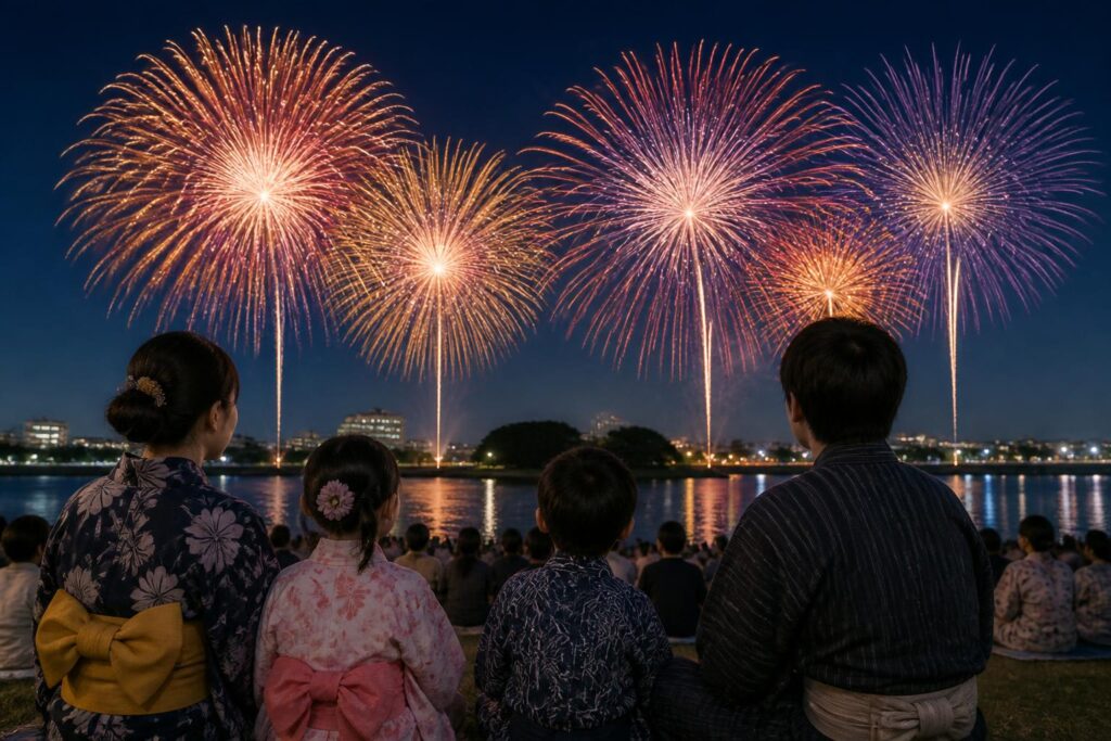 花火大会の穴場スポットはどこ？