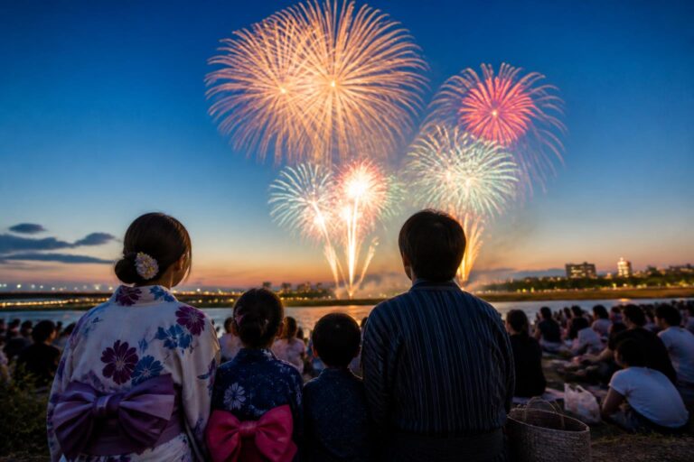 関東の花火大会で駐車場ありの穴場スポットはどこ？