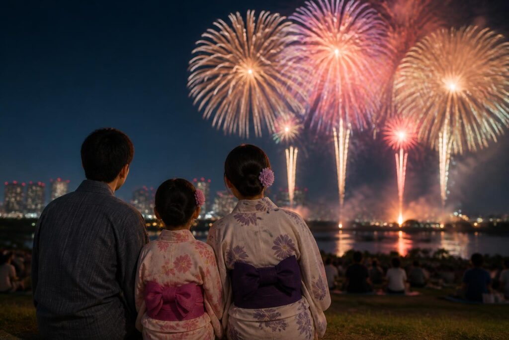 市川花火大会の場所取りはどうするべき？