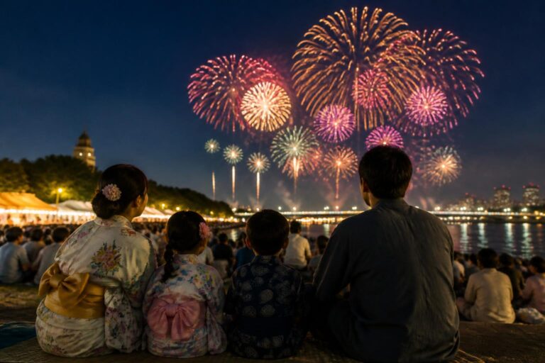 栃木の花火大会で家族向けの穴場スポットはどこですか？