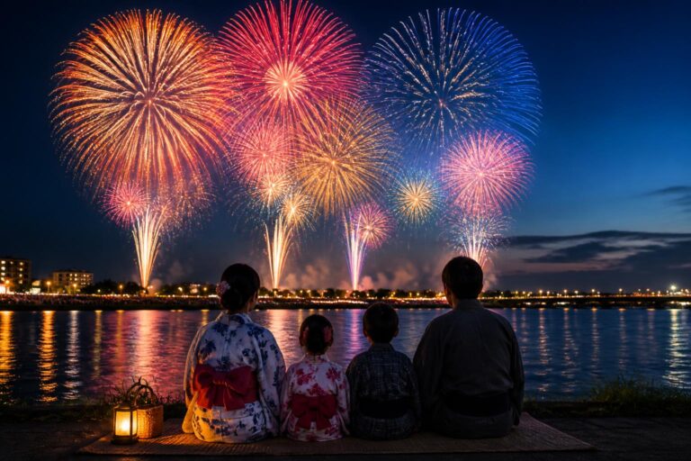 関東の花火大会で屋台が混雑する時間はいつ？