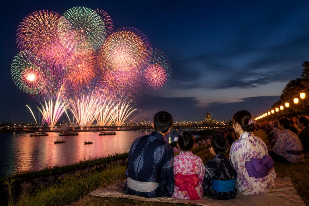 関東の花火大会に必要な持ち物リストは？