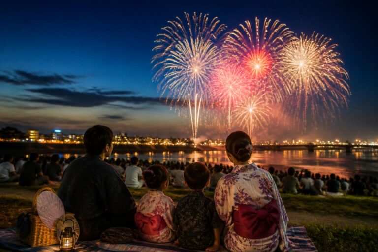 関東の花火大会はベビーカーで入場できる？