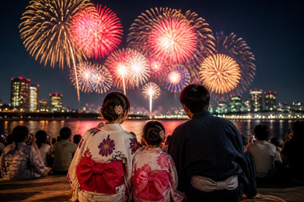 関東の花火大会に飲食物は持ち込みできる？
